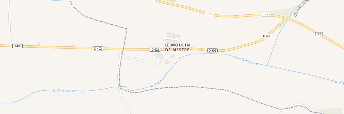 Plan du 5135 Riviere de Mestre à Lacour