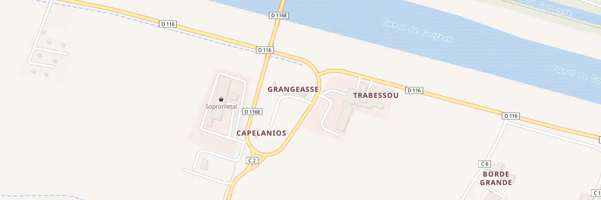 Plan du 5219 Trabessou à Pommevic