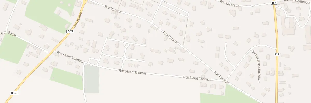 Plan du 283 Rue Henri Thomas à Avremesnil