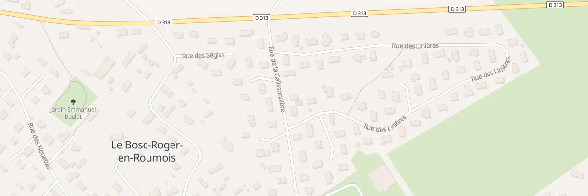 Plan du 42 Rue de la Galissonniere à Bosroumois