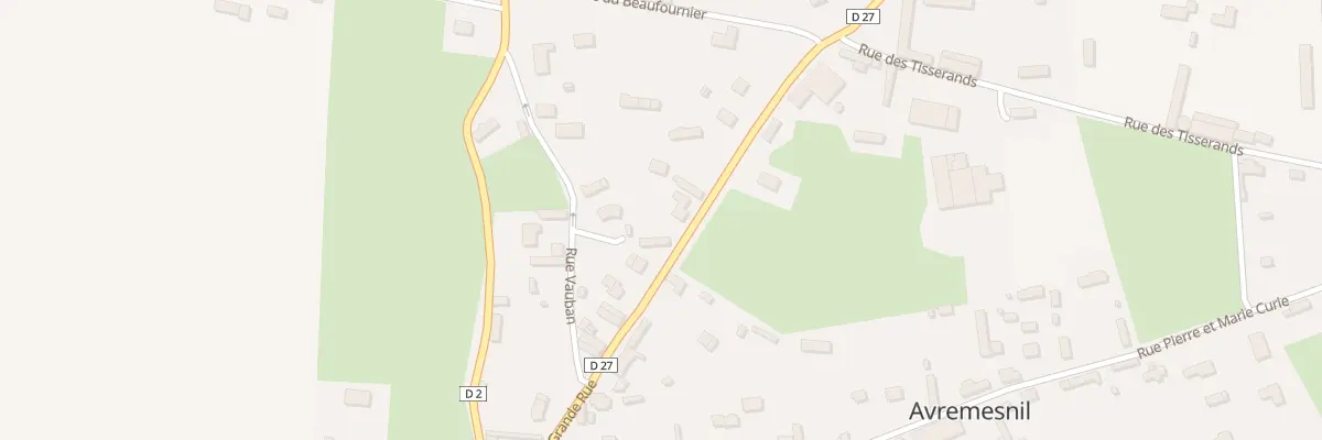 Plan du 751 Gr Grande Rue à Avremesnil