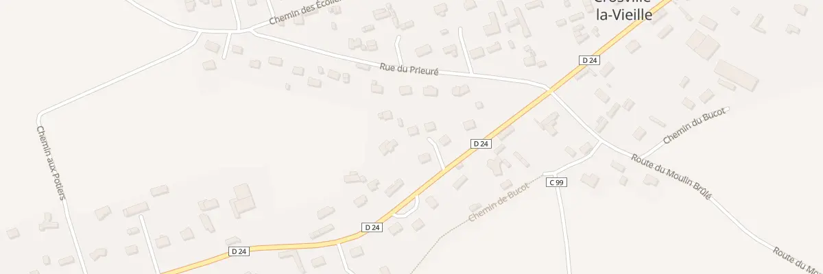 Plan du 35A Rue du Val Saint-martin à Crosville-la-Vieille