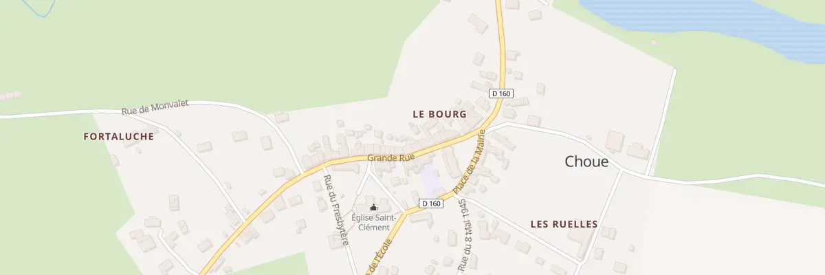 Plan du 5 Grande Rue à Choue