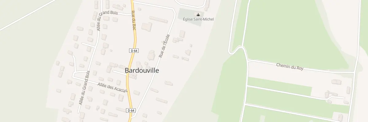 Plan du 190 Rue de l’École à Bardouville
