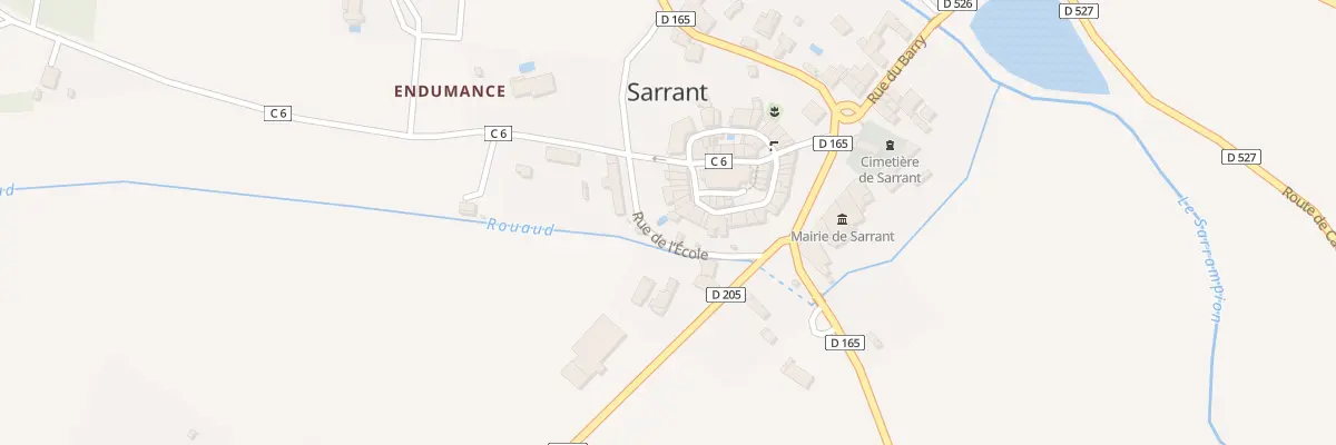 Plan du 1 Rue de l’Ecole à Sarrant