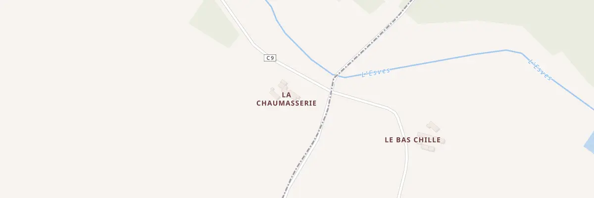Plan du 12 Piece de la Chaumasserie à Esves-le-Moutier