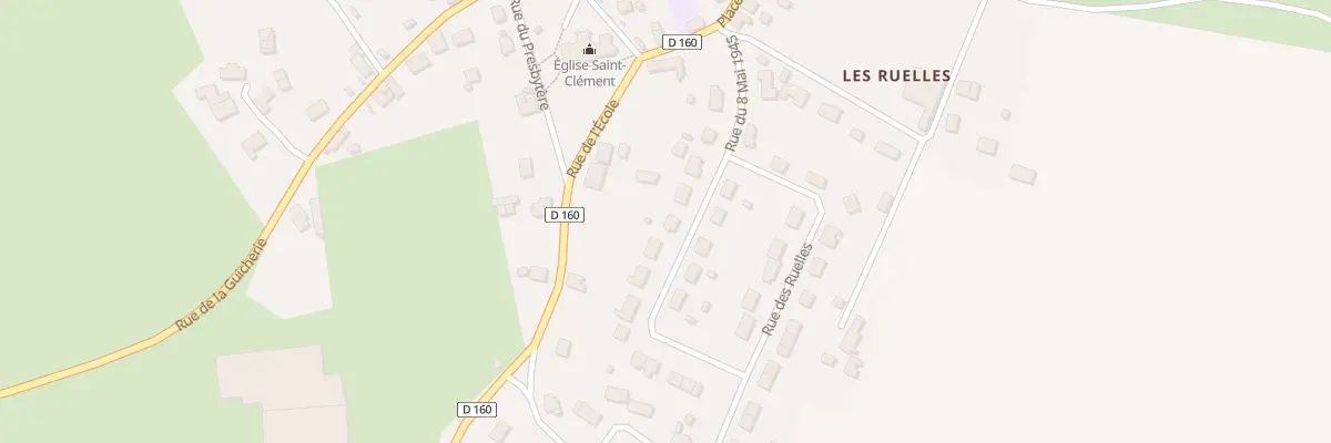 Plan du 9 Rue du 8 Mai 1945 à Choue