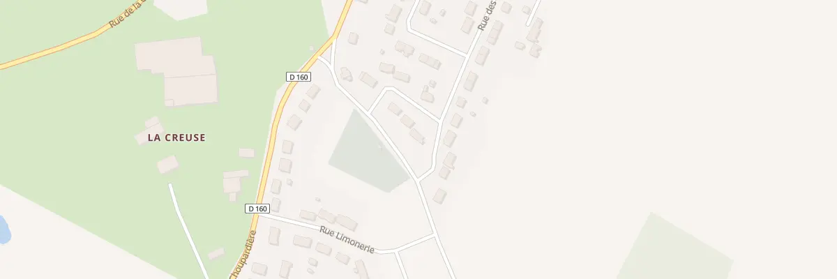 Plan du 2 Rue des Acacias à Choue