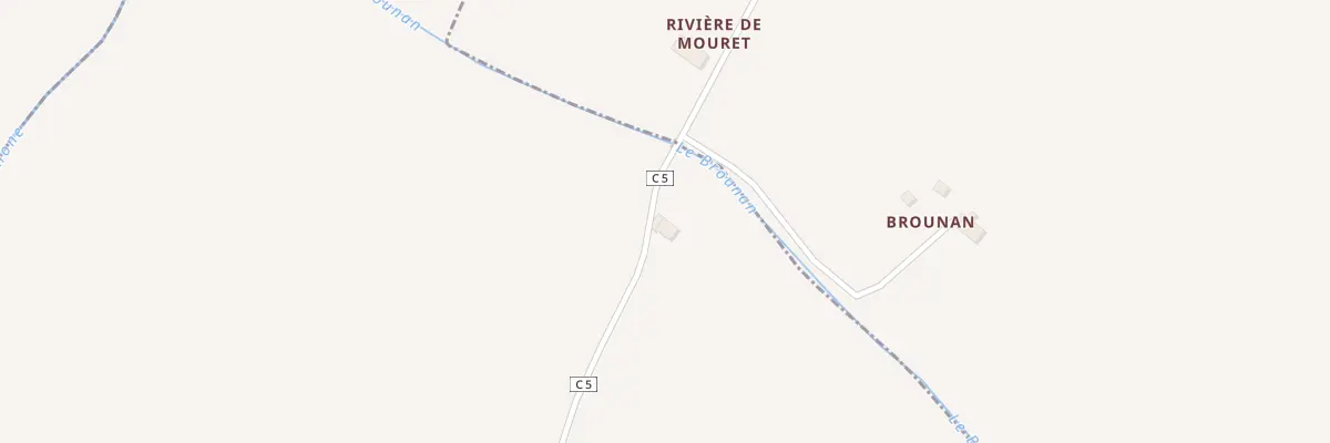 Plan du 5004 Magnas à Maubec