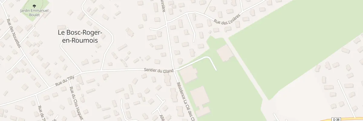 Plan du 34 Rue de la Galissonniere à Bosroumois