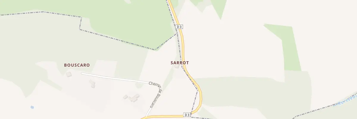 Plan du 1 Sarrot à Ambax