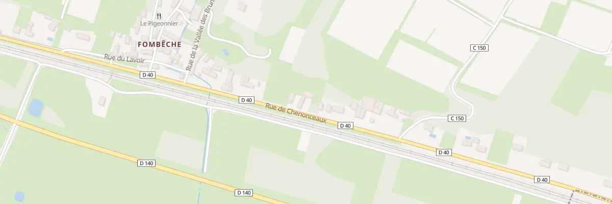 Plan du 81 Rue de Chenonceaux à Saint-Martin-le-Beau