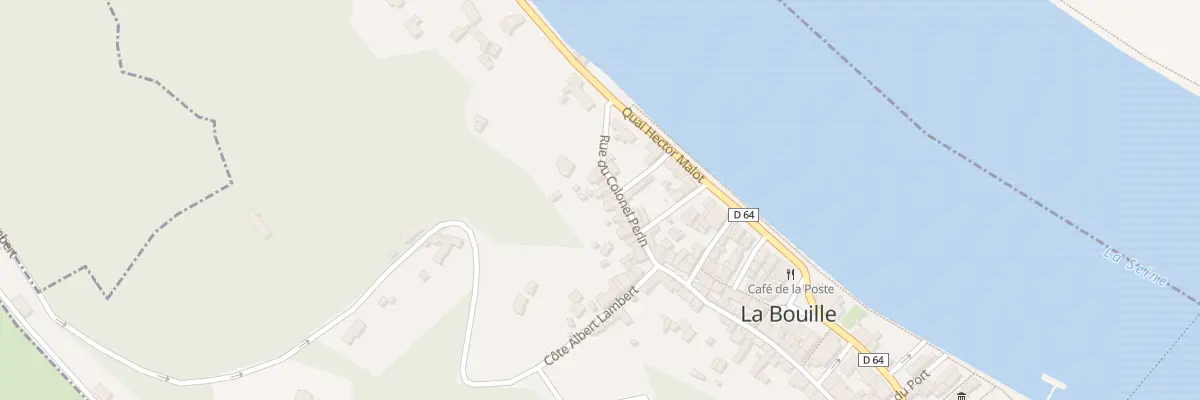 Plan du 13 Rue du Colonel Perin à La Bouille