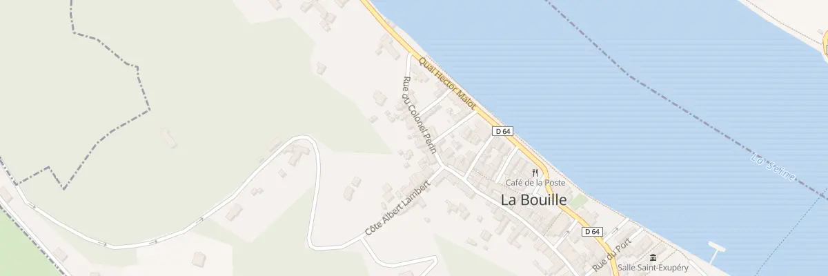 Plan du 9 Rue du Colonel Perin à La Bouille
