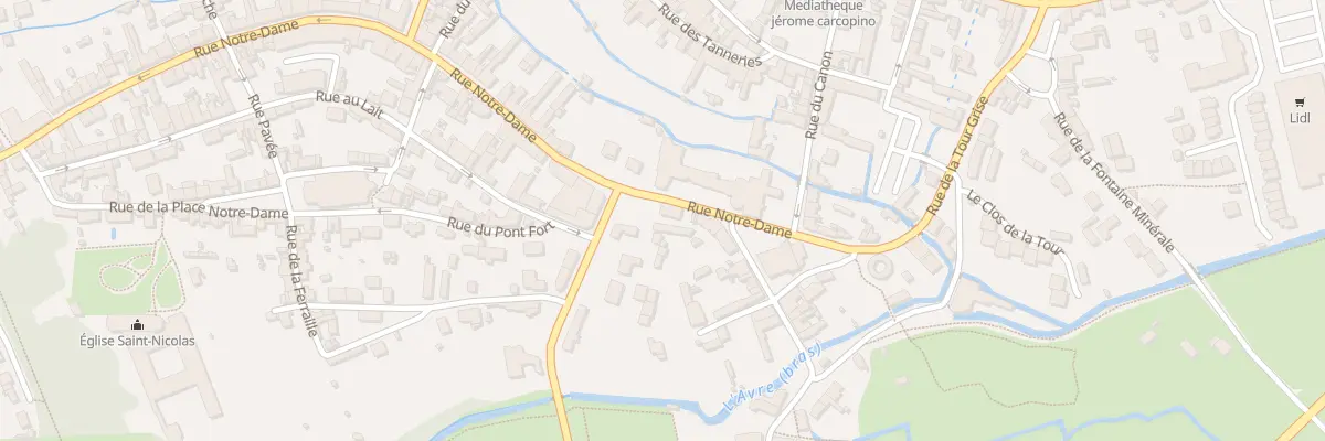 Plan du 562 Rue Notre-dame à Verneuil d’Avre et d’Iton