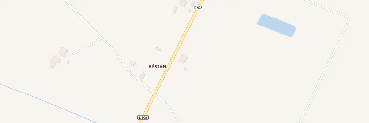 Plan du 5032 Besian à Marignac