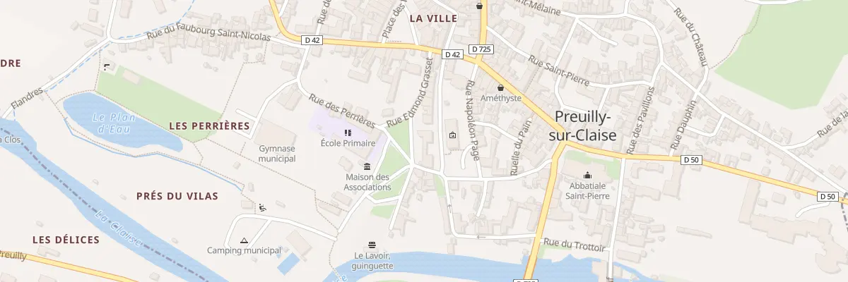 Plan du 10B Rue de la République à Preuilly-sur-Claise