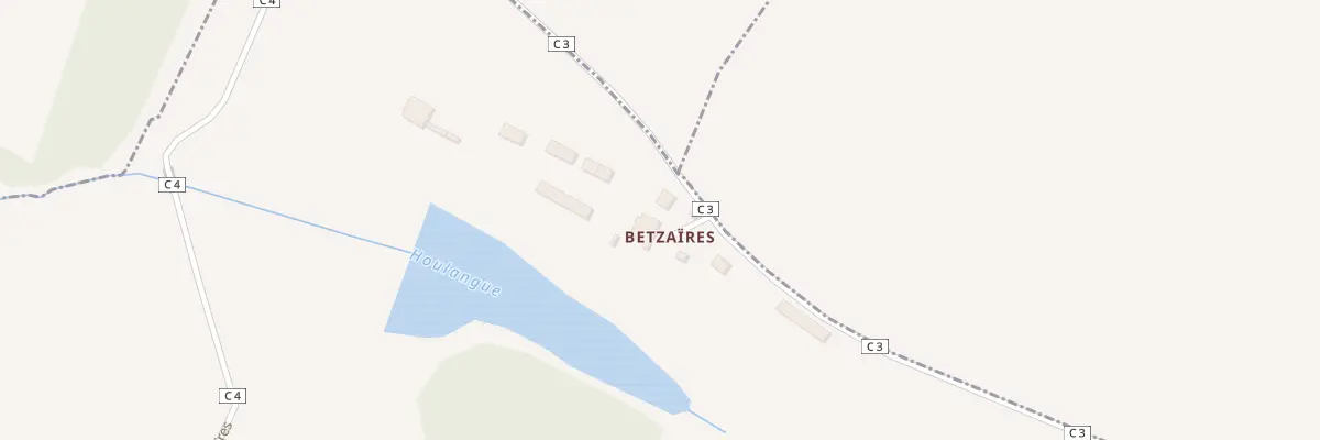 Plan du 5136 A Betzaires à Touget