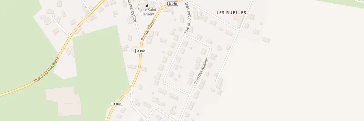 Plan du 8 Rue du 8 Mai 1945 à Choue