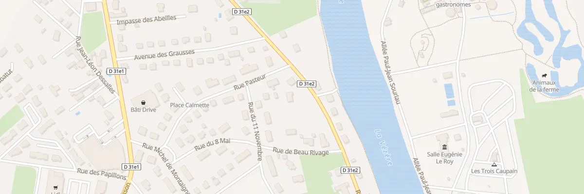 Plan du 47 Rue de Proumeyssac au Bugue