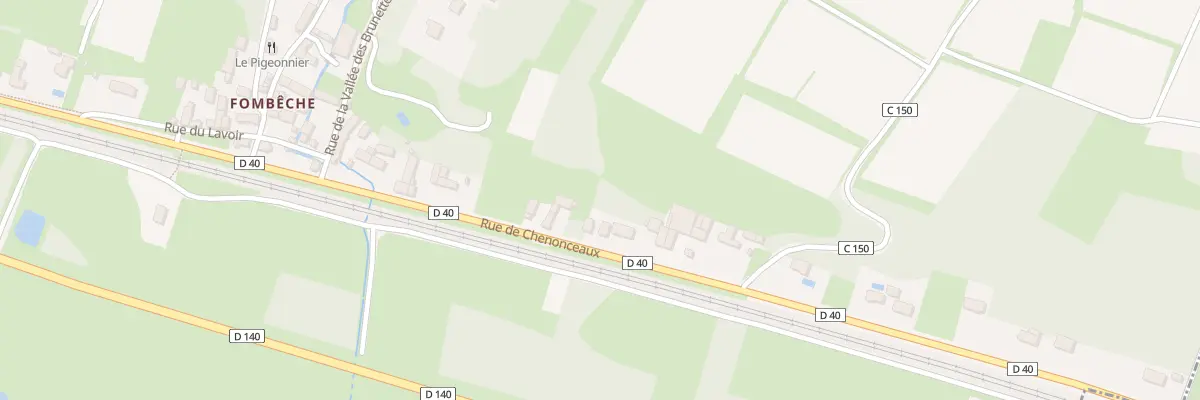 Plan du 81T Rue de Chenonceaux à Saint-Martin-le-Beau