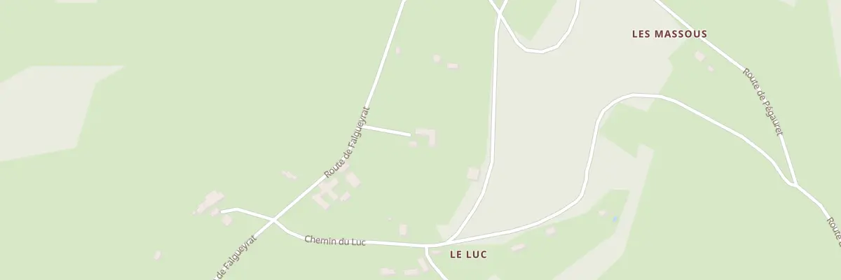 Plan du 293 Rte de Falgueyrat à Saint-Chamassy