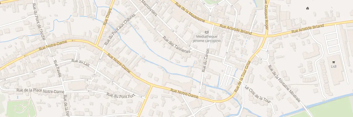 Plan du 236 Rue des Tanneries à Verneuil d’Avre et d’Iton