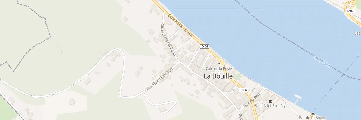 Plan du 8 Pl de la Liberation à La Bouille
