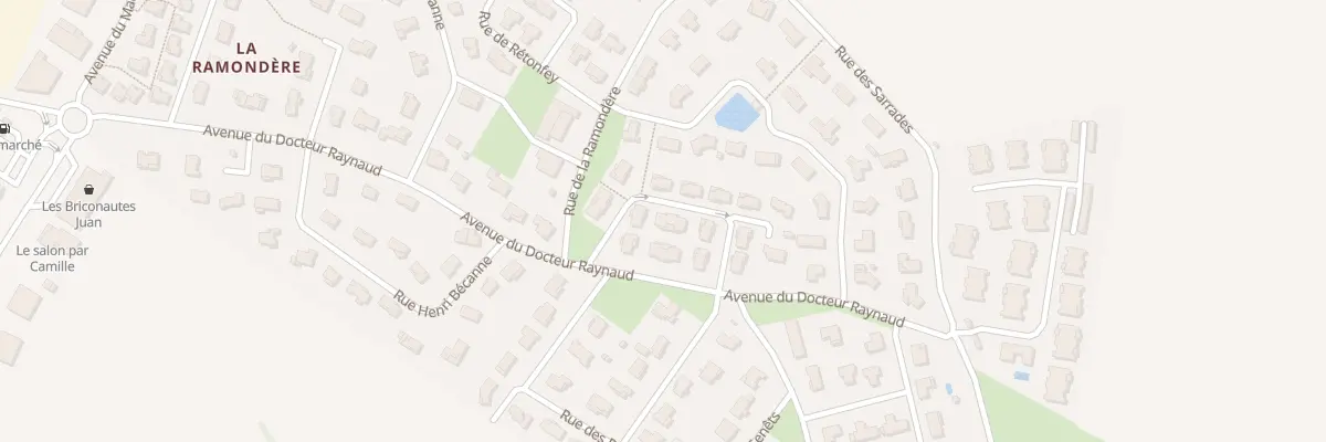 Plan du 6 Rue des Laurières à Lombez