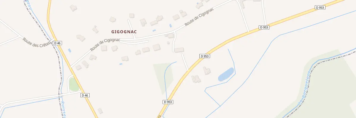 Plan du 5059 Prairie de Cigognac à Saint-Clair