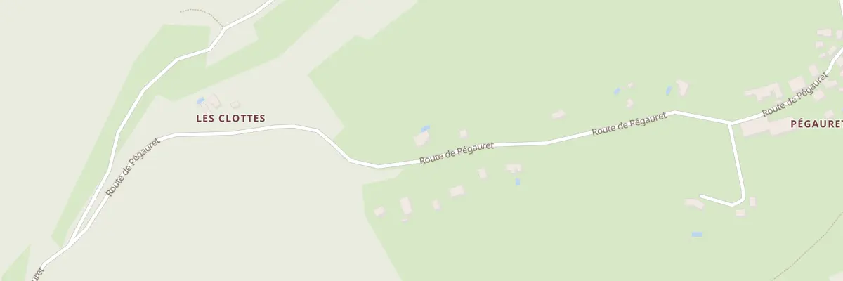 Plan du 2208 Rte de Pégauret à Saint-Chamassy