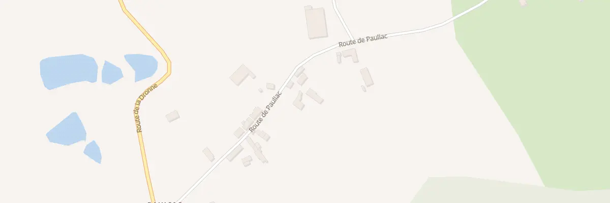 Plan du 9002 Pauliac à Firbeix