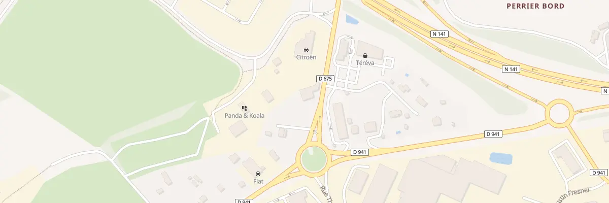 Plan du 5 Rte de Bellac à Saint-Junien