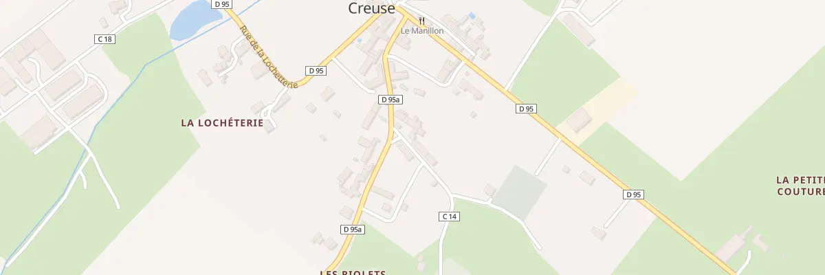 Plan du 3 Rue des Riolets à Néons-sur-Creuse