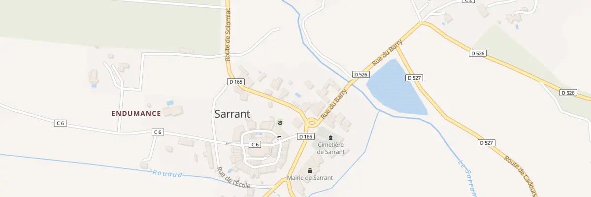 Plan du 3 Pl du Ravelin à Sarrant