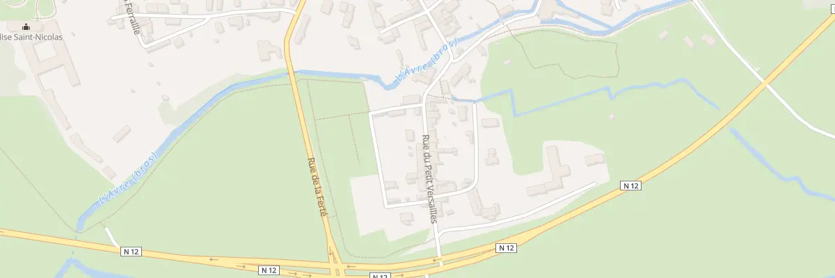 Plan du 94 Rue du Petit Versailles à Verneuil d’Avre et d’Iton