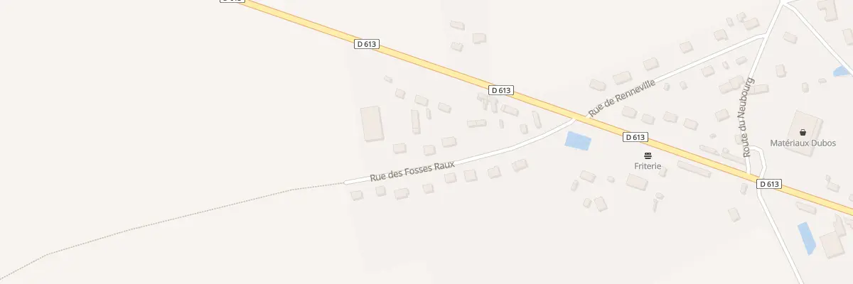 Plan du 6 Rue des Fosses Raux à Sainte-Colombe-la-Commanderie