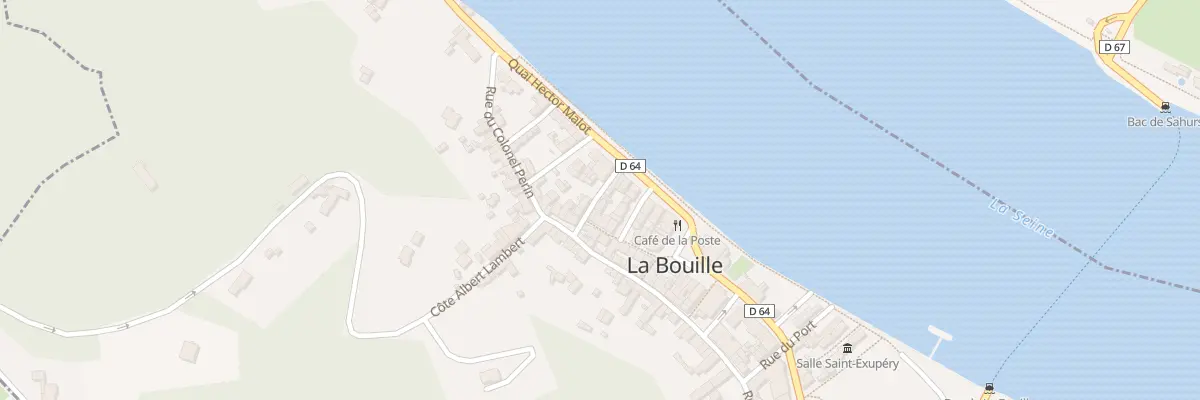 Plan du 5 Rue Quicampet à La Bouille