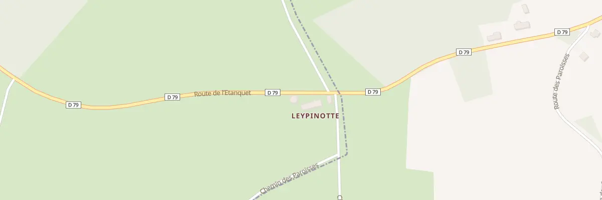 Plan du 406 Leypinotte à Mialet