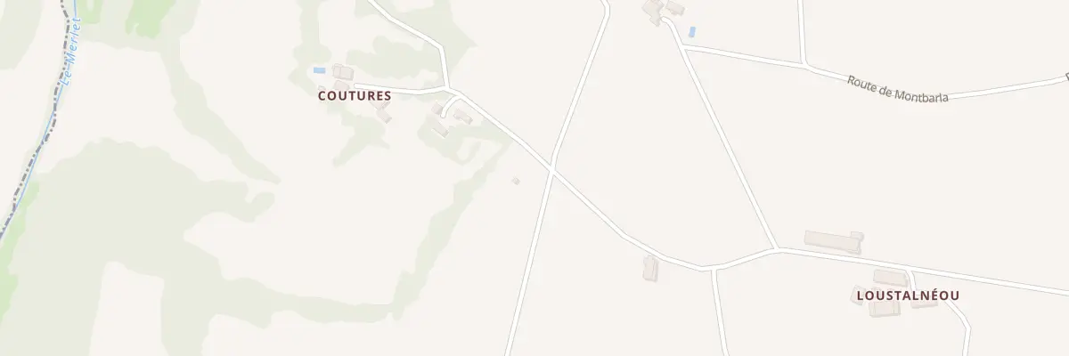 Plan du 5153 Coutures Sud à Montjoi