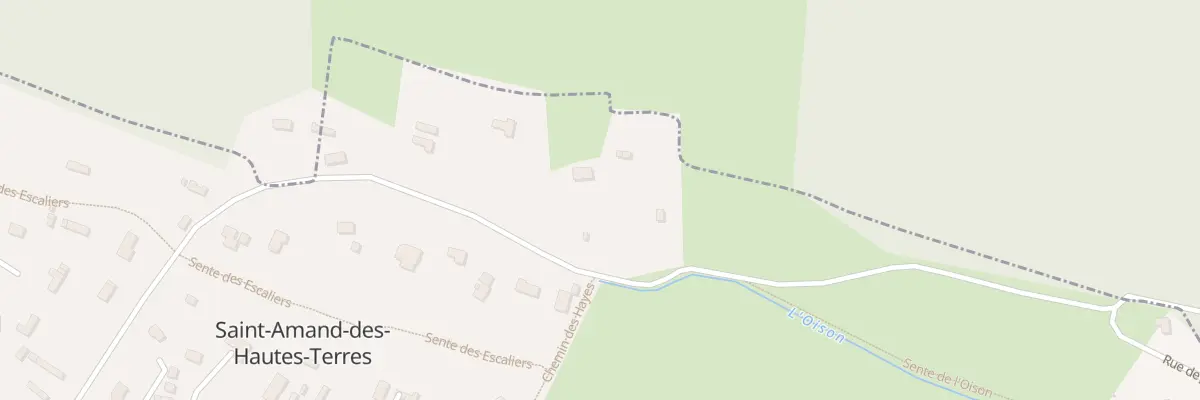Plan du 12 Rue de l’Oison à Amfreville-Saint-Amand