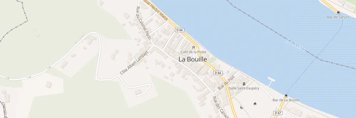 Plan du 20 Rue des Canadiens à La Bouille