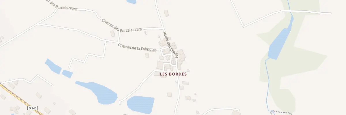 Plan du 15 Les Bordes Village à Saint-Brice-sur-Vienne