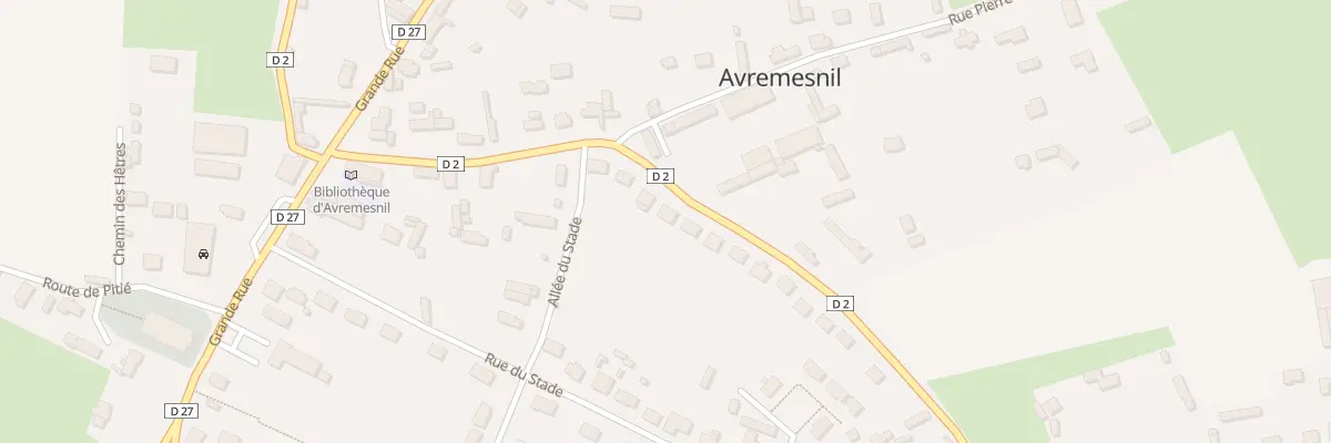 Plan du 5082A Le Bourg à Avremesnil