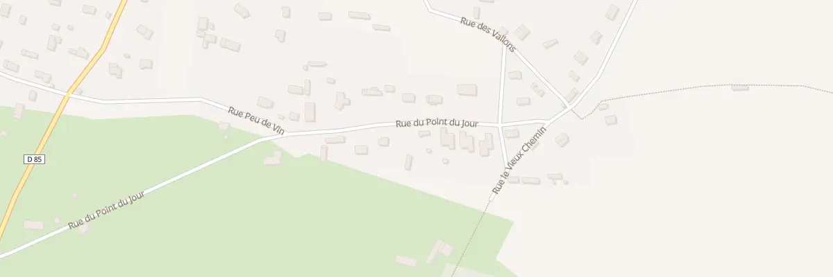 Plan du 30 Rue du Point du Jour au Thuit de l’Oison