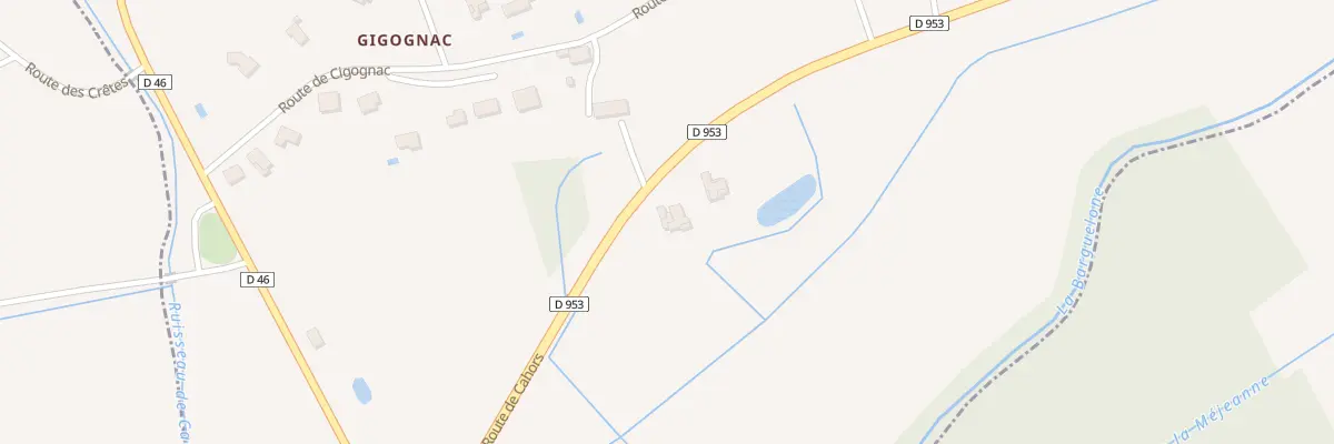 Plan du 3355 Rte de Cahors à Saint-Clair