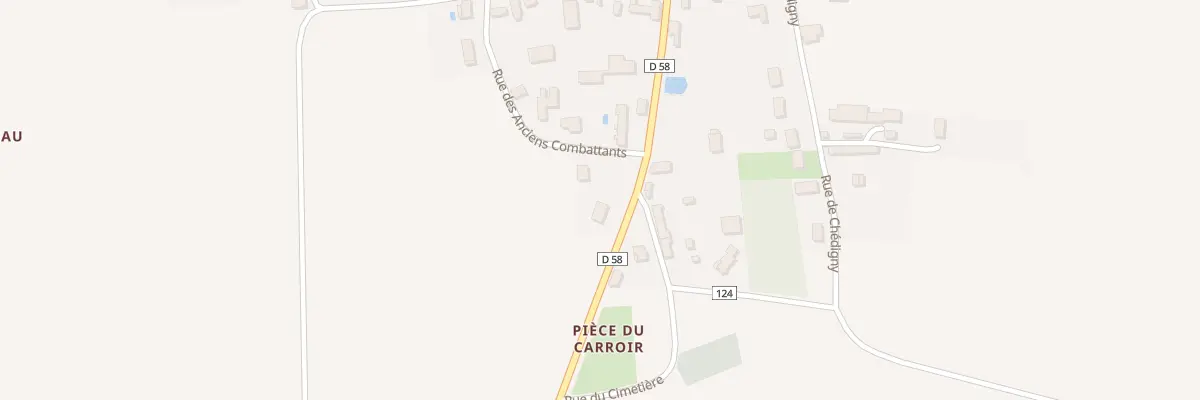 Plan du 5155 Rue de Reignac à Cigogné