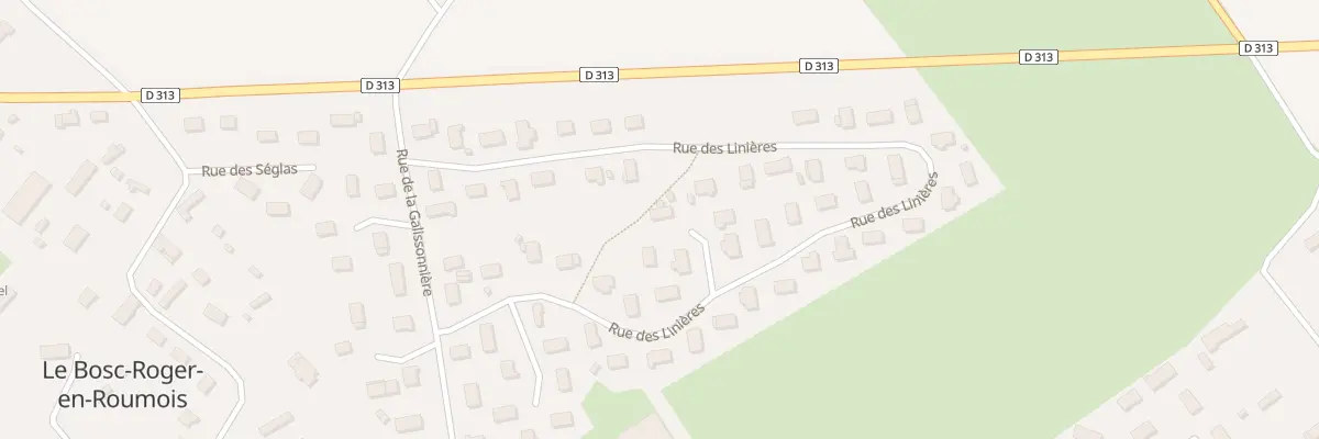 Plan du 5 Imp des Bouttieres à Bosroumois