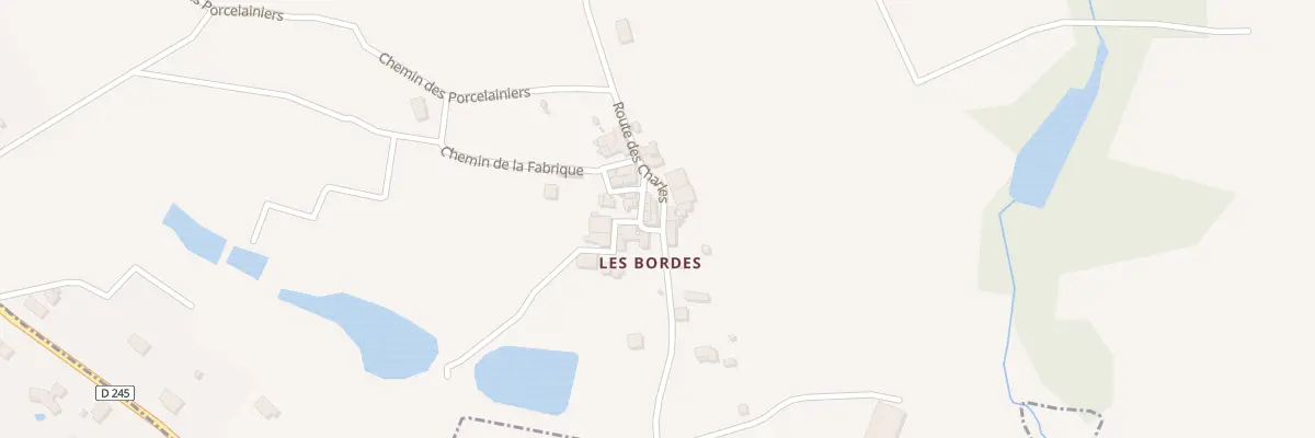 Plan du 11 Les Bordes Village à Saint-Brice-sur-Vienne