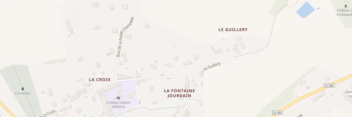Plan du 29 Rue de la Croix à Preuilly-sur-Claise